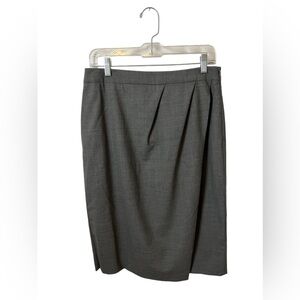 Brooks Brothers Gray Skirt Size 8